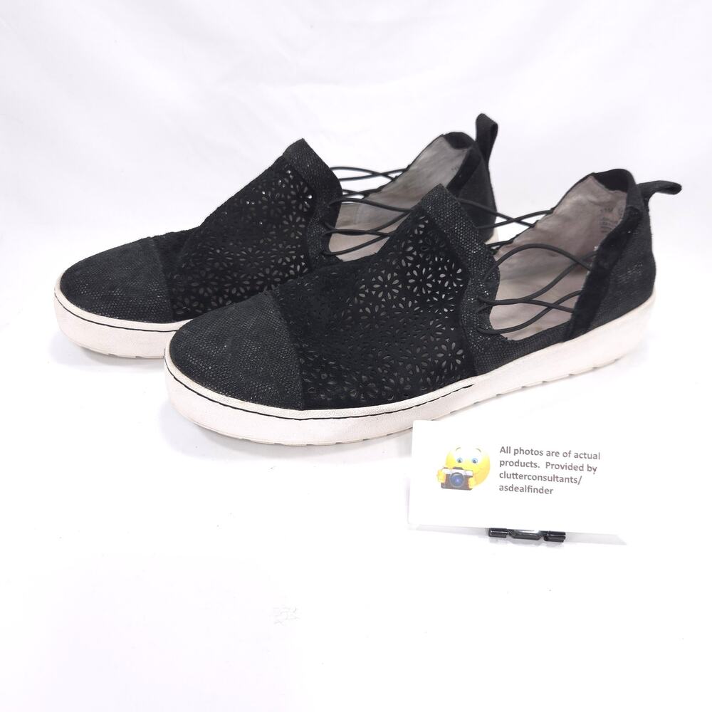 Jambu Erin Slip On Sneaker Shoe Womens Size 11 M J9ERN01 Black White
